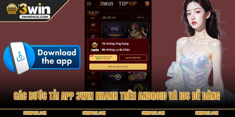 Các bước tải app 33WIN nhanh trên Android và iOS dễ dàng